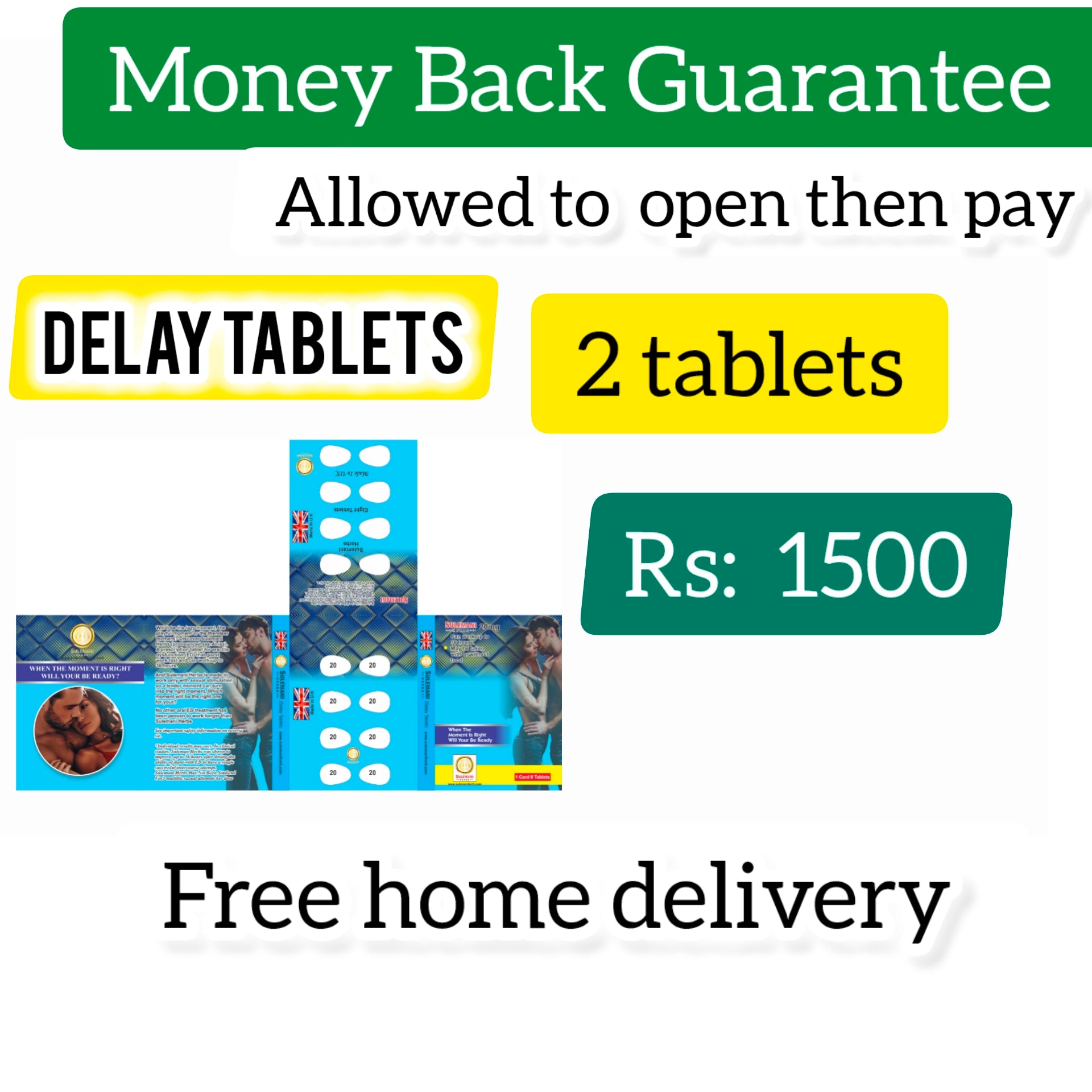 Sulemani delay 2 tablets